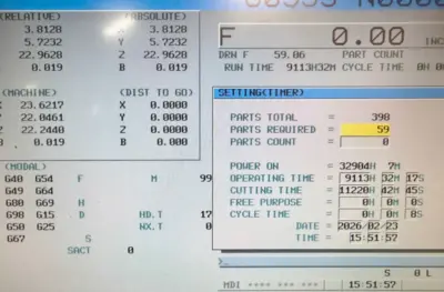 2008 DOOSAN HC 400 Horizontal Machining Centers | Toolquip, Inc. (7)