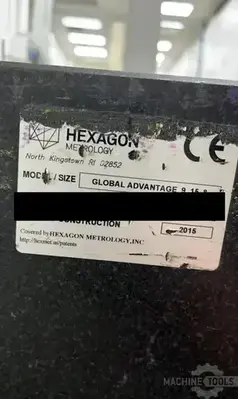 Used 2015 HEXAGON GLOBAL ADVANTAGE 9-15-8 Coordinate Measuring Machines Arizona US | KD Machinery #1521174