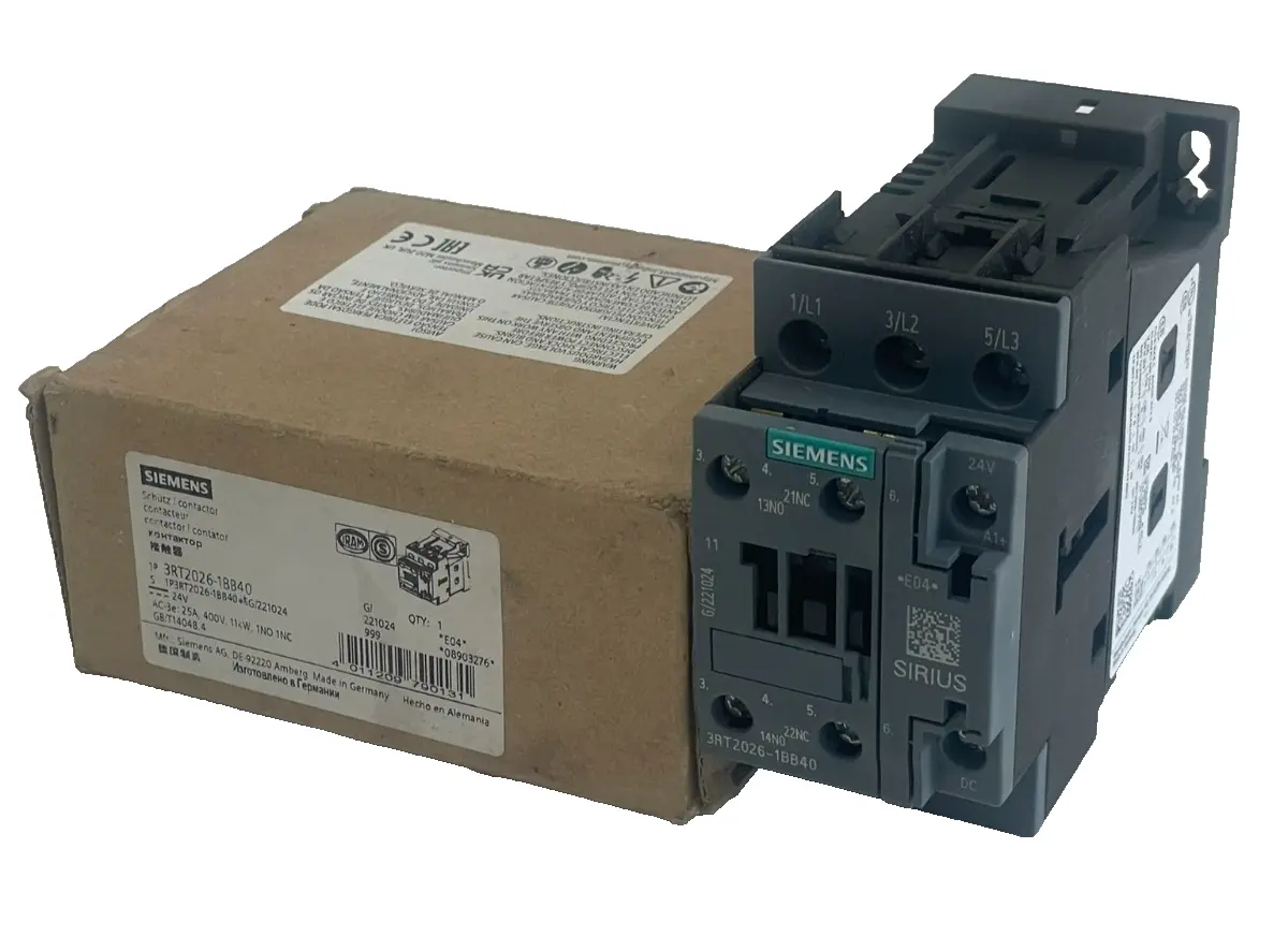 NEW SIEMENS 3RT2026-1BB40 POWER CONTACTOR 3RT20261BB40