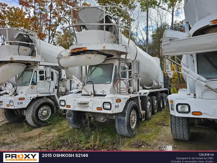 Used 2015 OSHKOSH S2146 Concrete Mixer Trucks Michigan US | Proxy Equipment #1380170