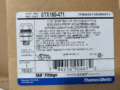 New | in-Stock THOMAS & BETTS STX150-471 Cable & Wire British Columbia CA | Lenmark #1439991