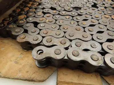 Morse BL534 Single Strand Leaf Chain 3x4 Lacing 5/8 Pitch BL-5 Series 10'