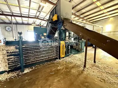 Used 2001 AMERICAN BALER PAC4029-730 AUTO TIE HORIZONTAL Balers Missouri US | US Recycling Equipment #1262705