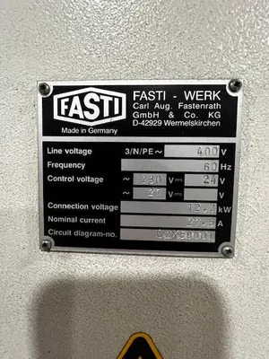 Used FASTI 225-40-3.0 Folding machines Ohio US | G-2000, Inc. #1419528