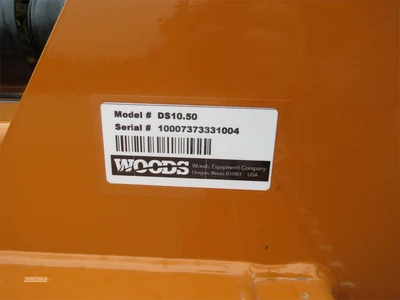 New | in-Stock 2026 WOODS DS10.50 Rotary Cutters Pennsylvania US | Zimmerman Farm Service #1410100