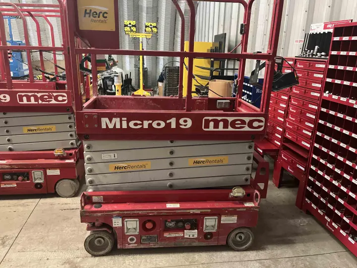 Used 2018 MEC MICRO 19 Scissor Lifters Pennsylvania US | Steam Well LLC 4 #98292
