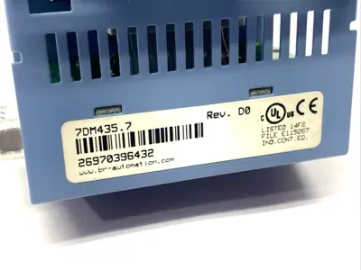 USED B&R AUTOMATION DM435 2003, 7DM435.7 REV. D0