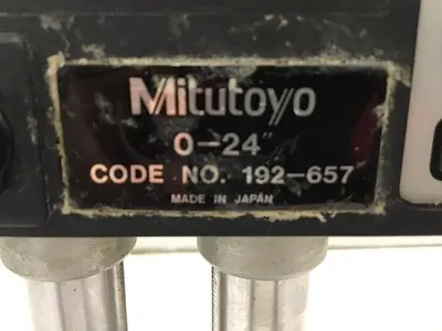USED MITUTOYO 192-657
