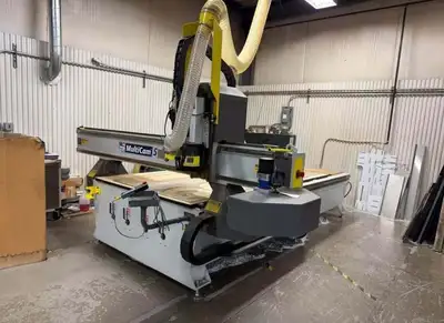 2018 MULTICAM 5000 SERIES Used 3 Axis CNC Routers | PlastiMach Corp (3)