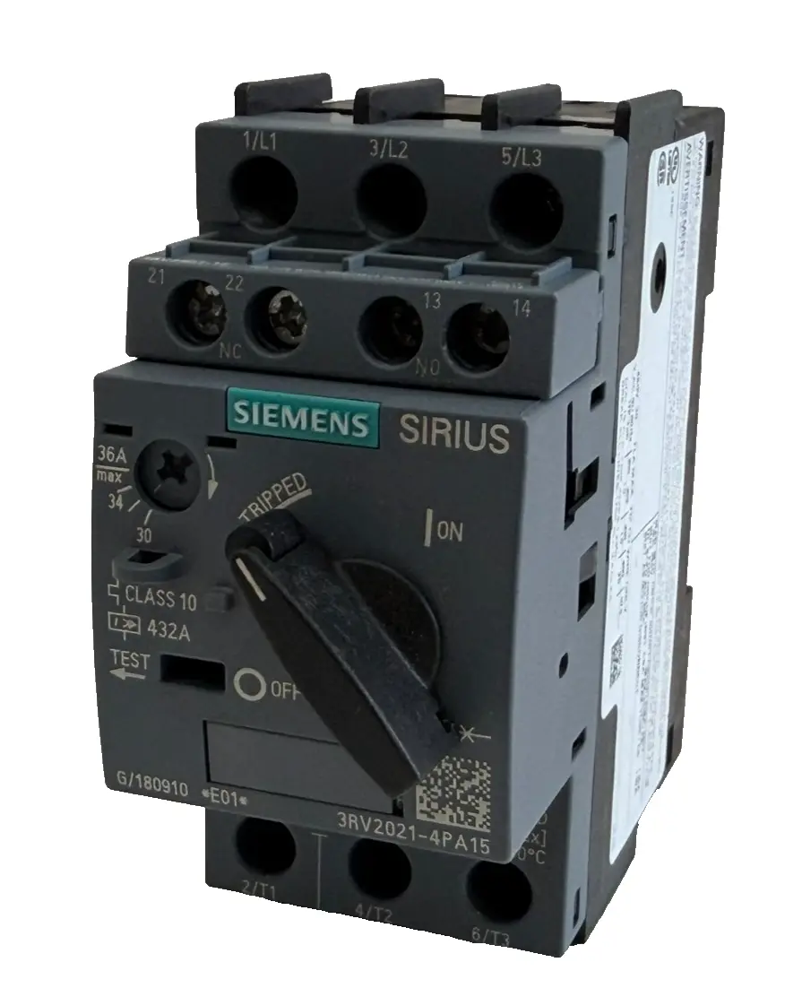 NEW SIEMENS 3RV2021-4PA15 CIRCUIT BREAKER 3RV20214PA15