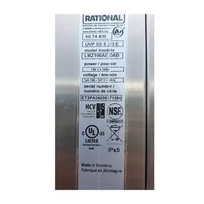 Used RATIONAL XS ICOMBI PRO Ovens British Columbia CA | Surrey Food Equipment #1509100
