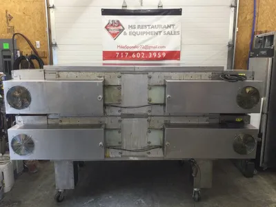 Middleby Marshall PS570G Double Stack Conveyor Pizza Ovens Tested / Working!