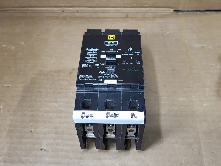 Used SQUARE D EDB36015 Switchgears British Columbia CA | Lenmark #913561