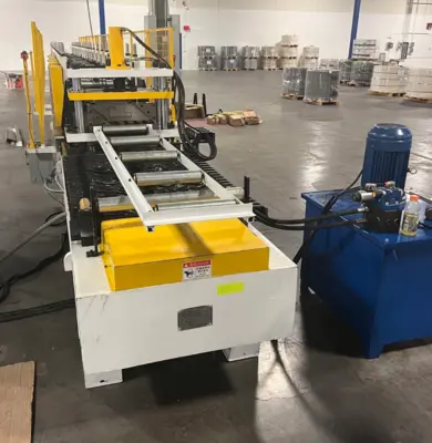 Metal Building Trim Roll Forming Machine Alabama