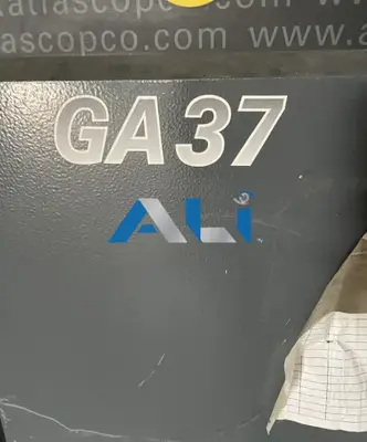 Used ATLAS COPCO GA37 Rotary Screw & Sliding Vane Air Compressors California US | Asset Liquidity International #1278605
