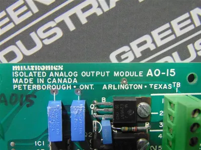 Milltronics AO-15 Isolated Analog Output Module ML10L1295 Used