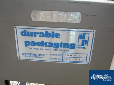 USED Durable Packaging DURABLE PACKAGING BOX TAPER, MODEL RM-3