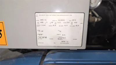USED AEC, INC. APD-15
