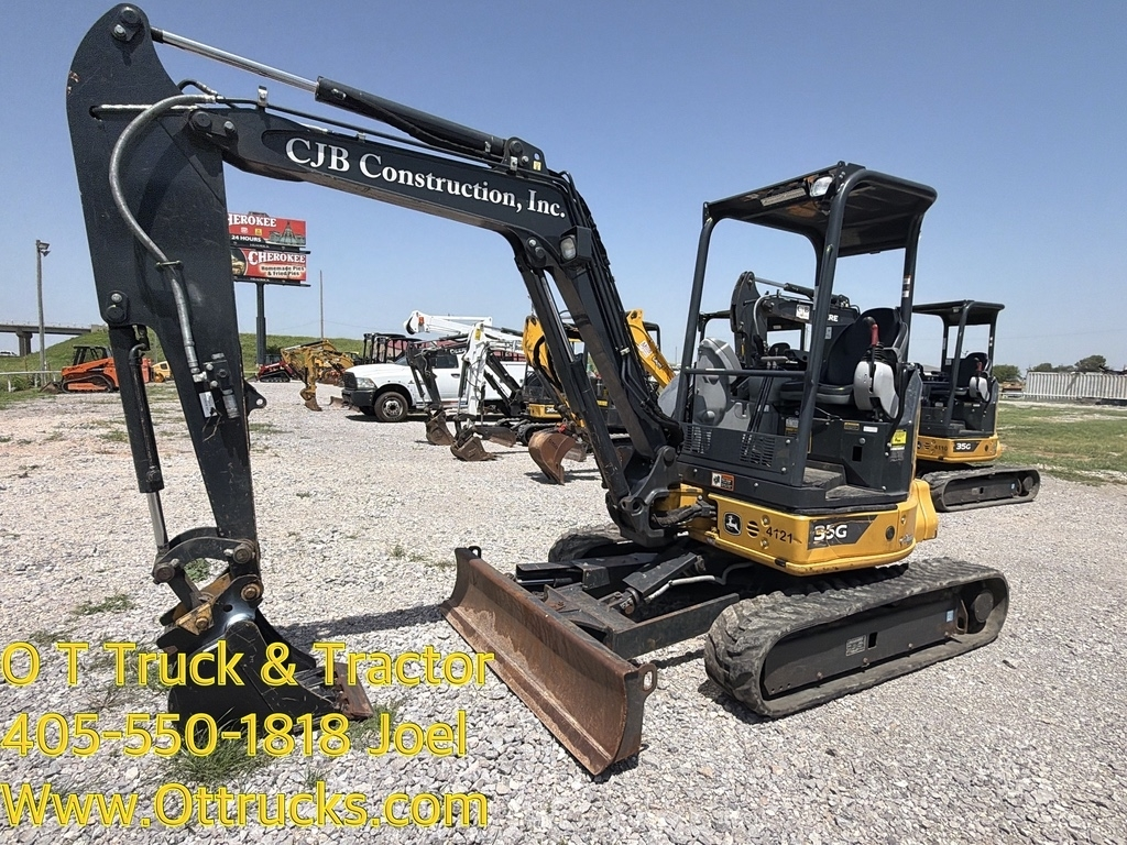 Used 2023 JOHN DEERE 35G Excavators Oklahoma US | OT Truck & Tractor Sales #1383490