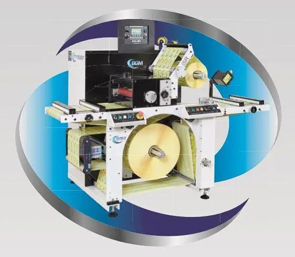 NEW BGM ELITE 410 / 450 ISR LABEL INSPECTION SLITTER REWINDER
