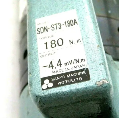 USED SANYO SDN-SP3-180SB NUTRUNNER SPINDLE 124334 SDN-ST3-180A SDNSP3180SB