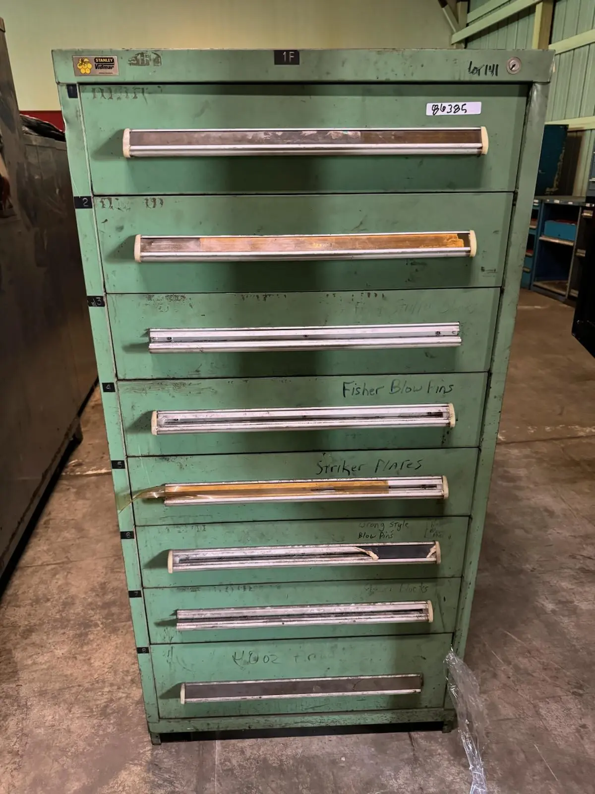 USED STANLEY VIDMAR 8-DRAWER