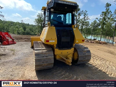 Used 2021 KOMATSU D51 PXI-24 Bulldozers Alabama US | Proxy Equipment #1377849