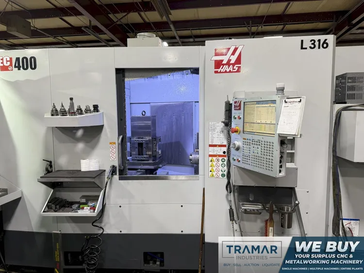 Used 2020 HAAS EC-400 Horizontal Machining Centers Michigan US | Tramar Industries #1455960