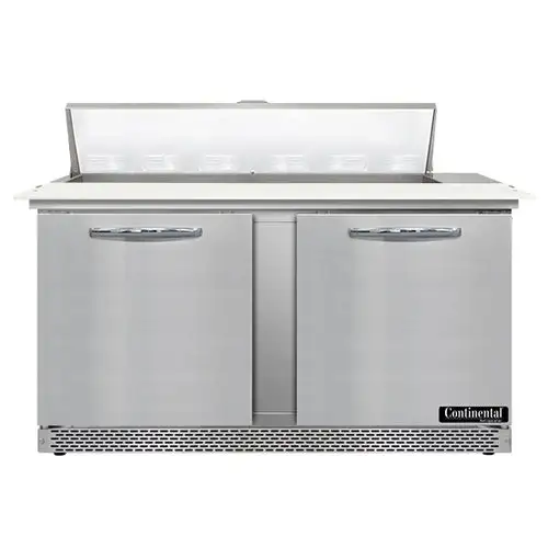 Continental SW60N12C-FB 60" Sandwich/salad Prep Table W/ Refrigerated Base, 115v