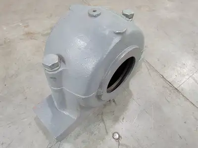 Split Pillow/ Plummer Block Bearing Housing SSN524, 4-7/16" Shaft Diameter