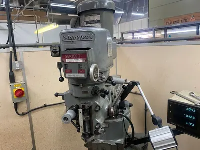 BRIDGEPORT 1-1/2 HP Milling & Drilling Machines (Combo) | Charter Auctions (7)