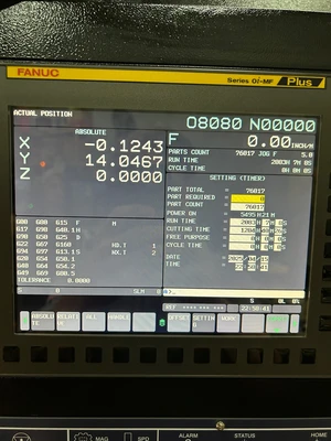 2021 Smart SM1000 40×20 Vertical Machining Center