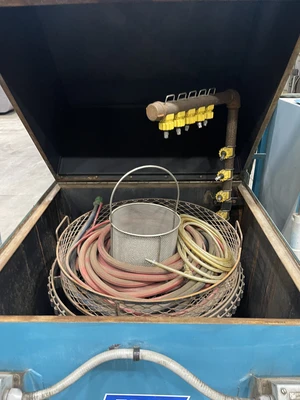 USED ADF 200 HEATED ROTARY PARTS WASHER