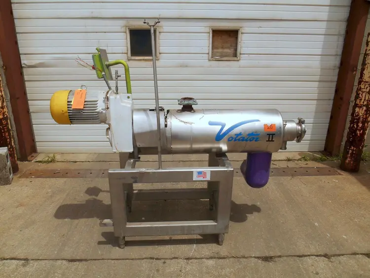 Used 2000 WAUKESHA VOTATOR II 6X36 Heat Exchangers Ohio US | Portage Packaging Systems, Inc. #394220