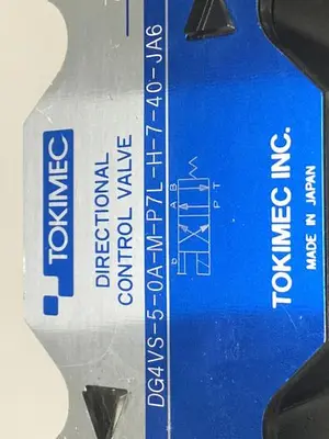 USED TOKIMEC DG4VS-5-0A-M-P7L-H-7-40-JA6