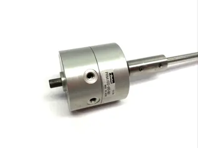 USED PARKER COMPACT PNEUMATIC ROTARY VANE ACTUATOR, SINGLE VANE, FIXED