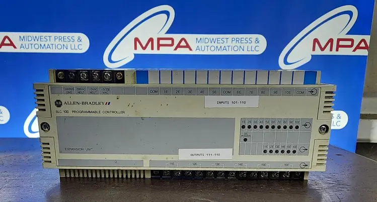 Used ALLEN-BRADLEY 1746-E103 PLC Expansion Units | Midwest Press and Automation #618426