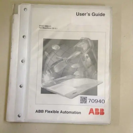 Used ABB 3HAC 0966-21 Manuals Michigan US | Ideal Machinery #707966