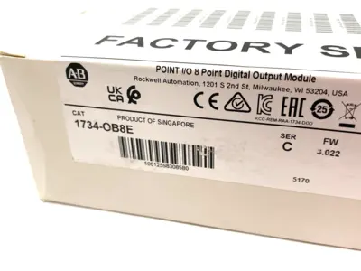 NEW ALLEN-BRADLEY SER. C POINT I/O 8-POINT DIGITAL OUTPUT MODULE