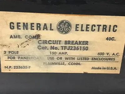 USED GENERAL ELECTRIC / GE TFJ236150