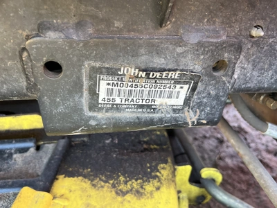 USED JOHN DEERE 455