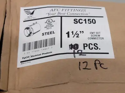 NEW AFC FITTINGS SC150