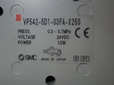 New | in-Stock SMC VP5425D103FAX250 Solenoid Valves Ohio US | HGR 24 #1070111