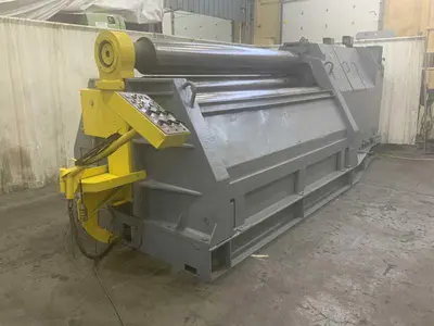 10' X 1/2" HAEUSLER MODEL VRM-HW-3000X12 INITIAL DOUBLE PINCH PLATE BENDING ROLL