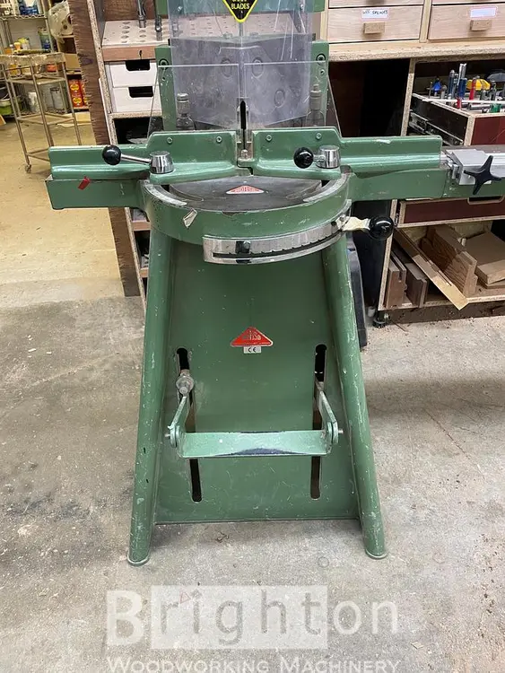 Used MORSO MODEL F MITRE GUILLOTINE Trim Saws Ontario CA | Brighton Woodworking Machinery #942458