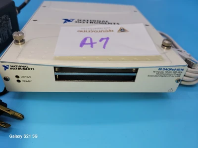 Used National Instruments NI DAQPad-6016 Computer Accessories Arizona US | ASSET CONVERSION SPECIALISTS, INC. #324792