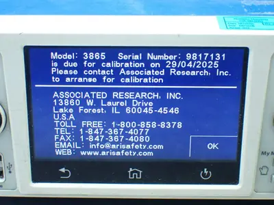 USED ASSOCIATED RESEARCH 3865