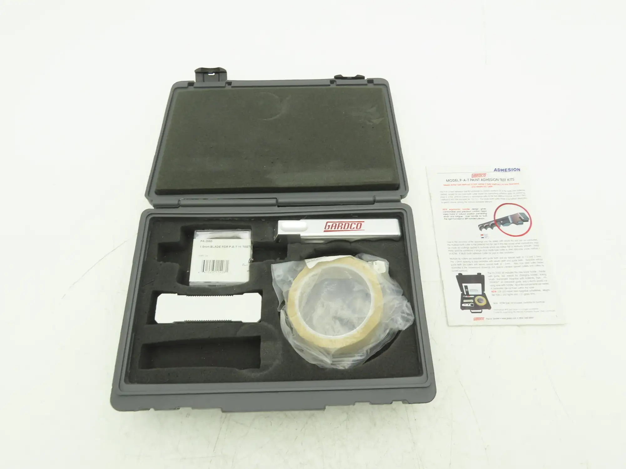 Gardco PA-2000 Cross Cut Paint Adhesion Test Kit with 11-Tooth Cutter PA-2053