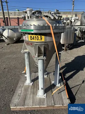 USED Zeppelin Systems 90 gal Zeppelin Receiver Tank, 304 S/S, 3 Bar