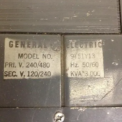 USED GENERAL ELECTRIC (G.E.) 9T51Y13